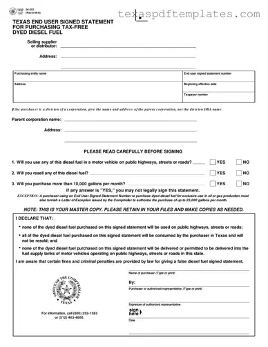 Blank Texas 06 352 PDF Template