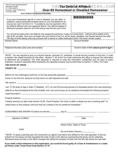 Blank Texas 33 06 PDF Template