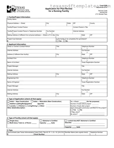 Blank Texas 3703 PDF Template