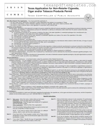 Blank Texas Ap 175 PDF Template